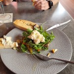 Verdure marinate
marinovaná grilovaná cuketa,lilek,papriky a hříbky s česnekem a bazalkou,podávaná s marinovaným sýrem Fitaki a ciabattou